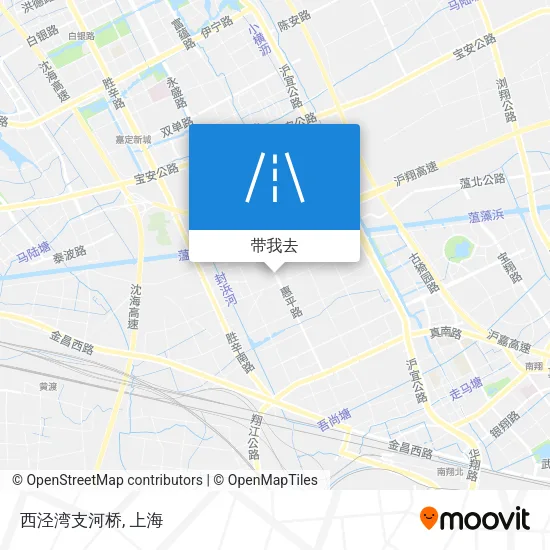 西泾湾支河桥地图
