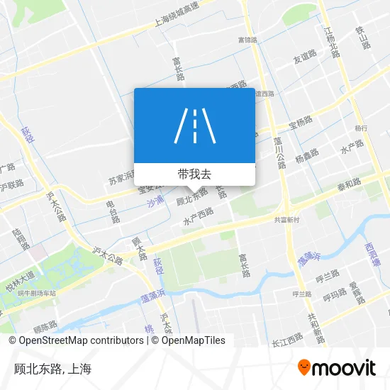 顾北东路地图