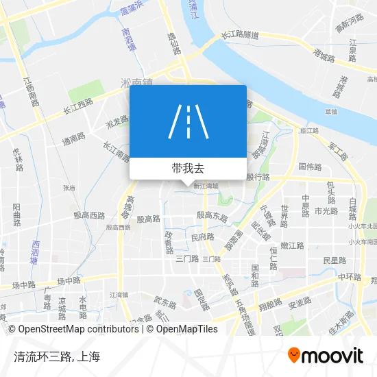 清流环三路地图