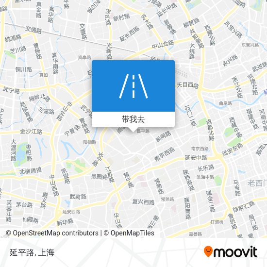 延平路地图