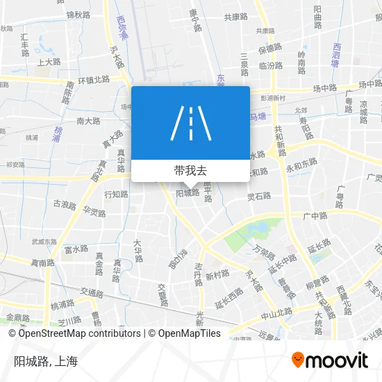 阳城路地图