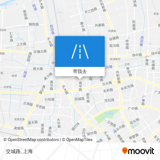 交城路地图