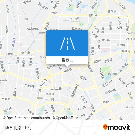 博学北路地图