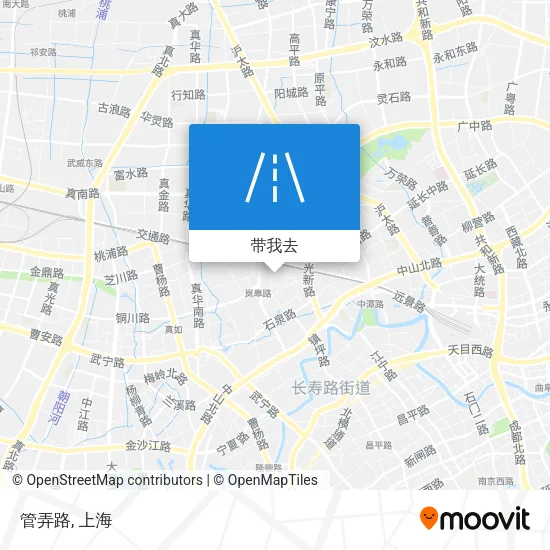 管弄路地图