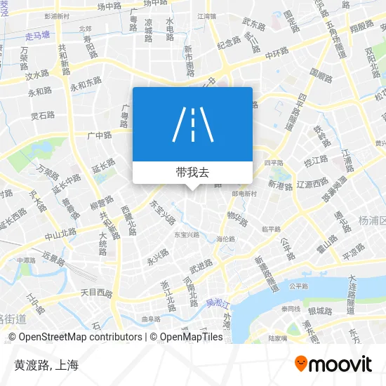 黄渡路地图