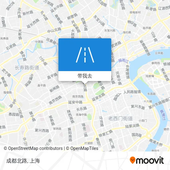 成都北路地图