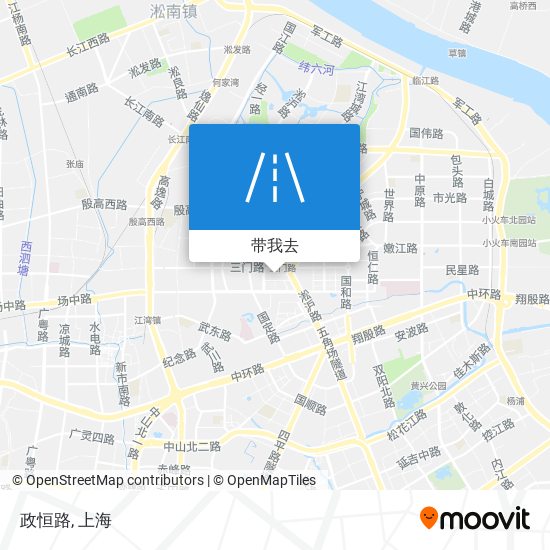 政恒路地图