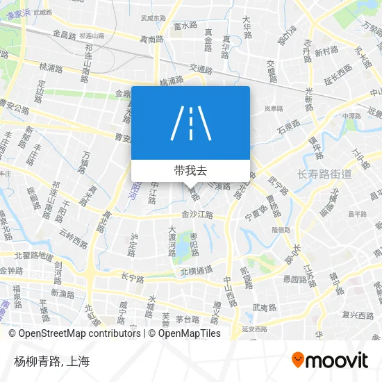 杨柳青路地图
