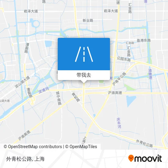 外青松公路地图