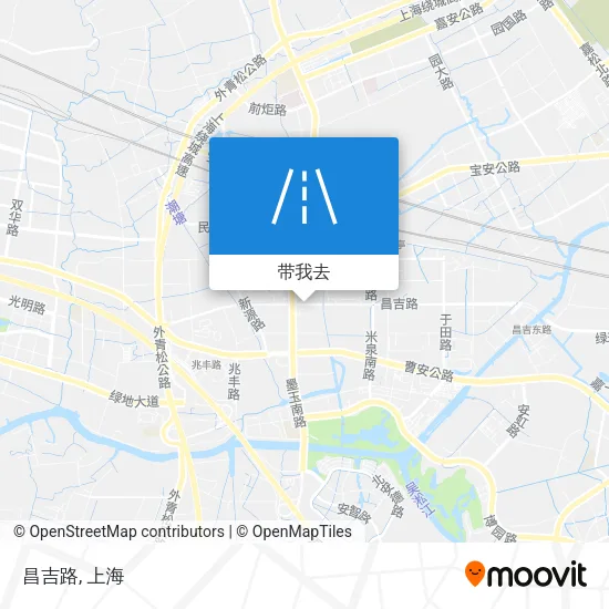 昌吉路地图