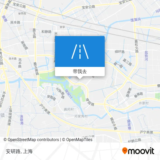 安研路地图