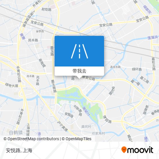 安悦路地图