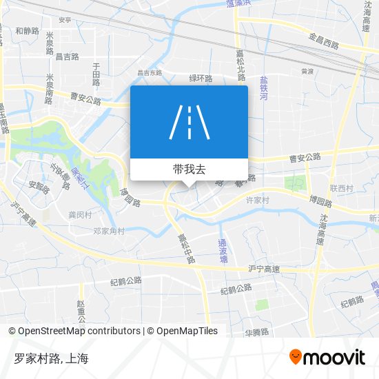 罗家村路地图