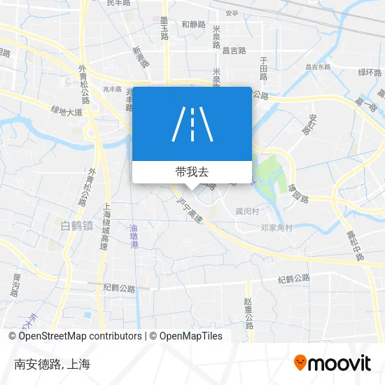 南安德路地图