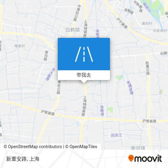 新重安路地图