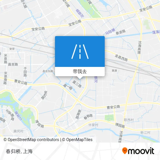 春归桥地图