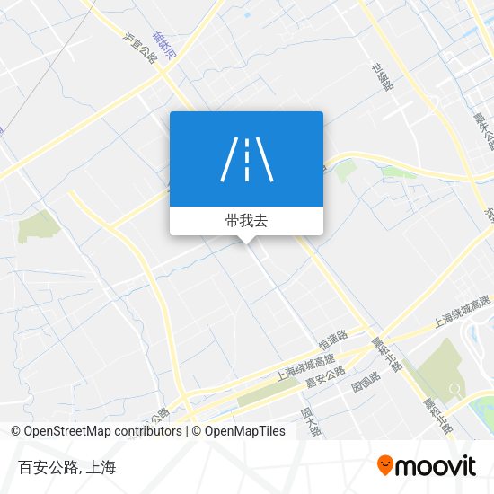 百安公路地图