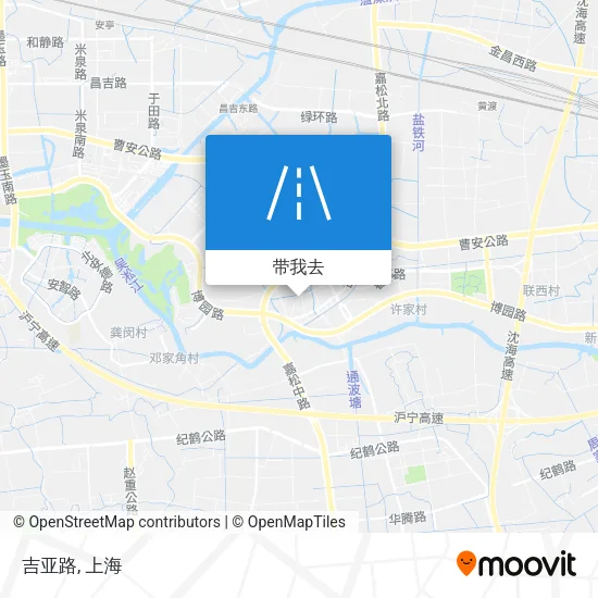 吉亚路地图