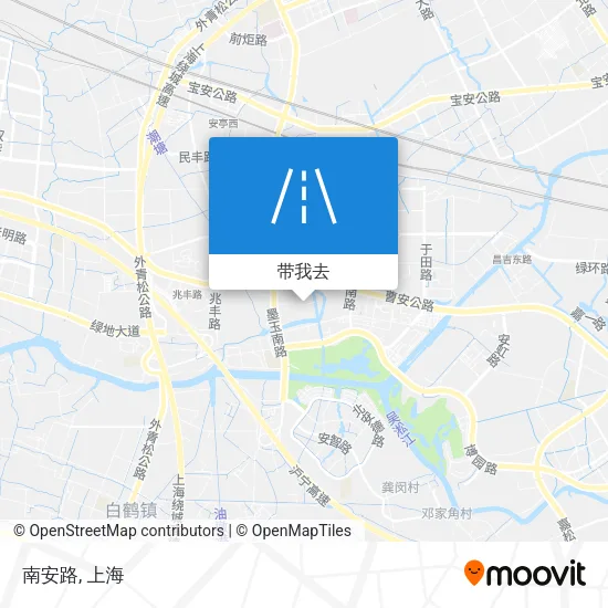 南安路地图