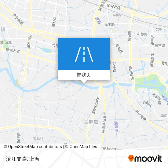 滨江支路地图