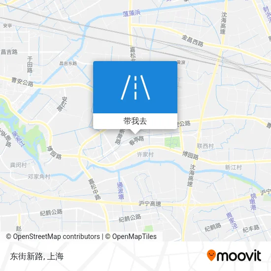 东街新路地图