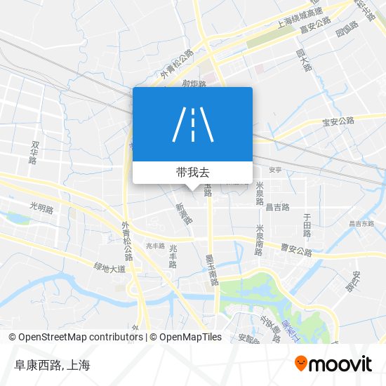 阜康西路地图