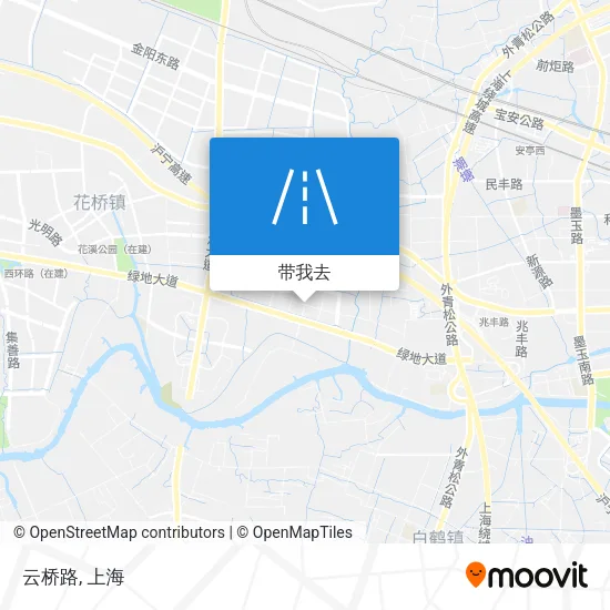 云桥路地图