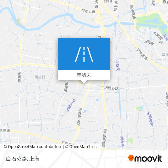 白石公路地图