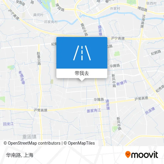 华南路地图