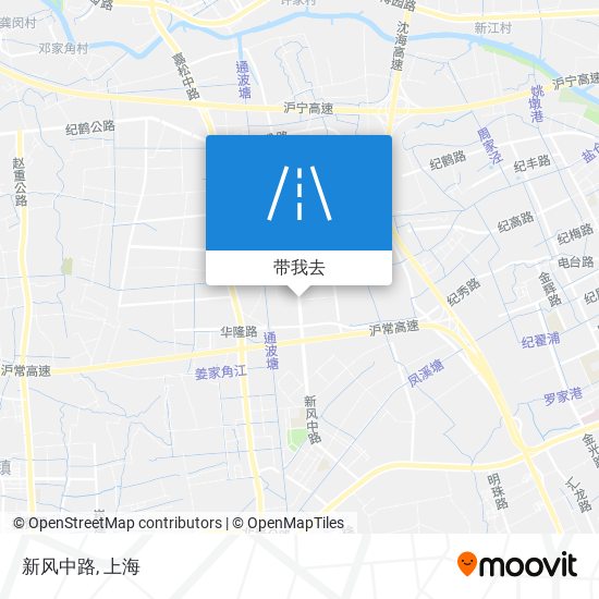 新风中路地图