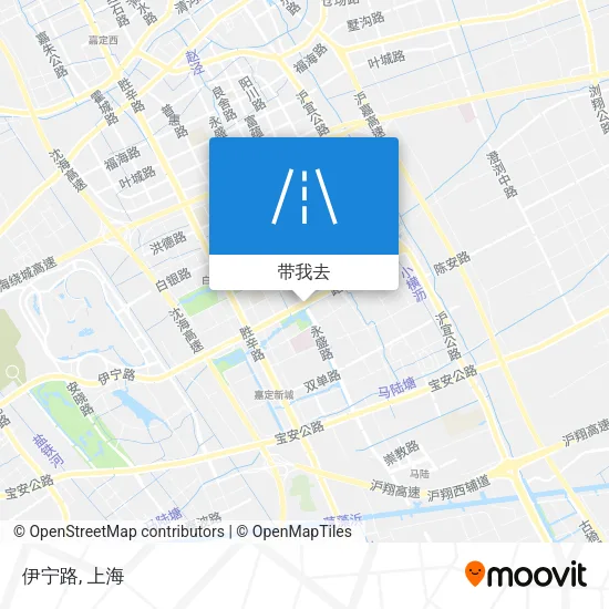伊宁路地图