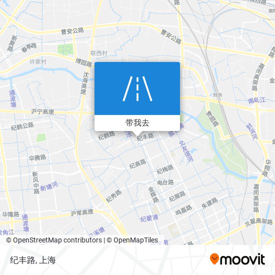 纪丰路地图