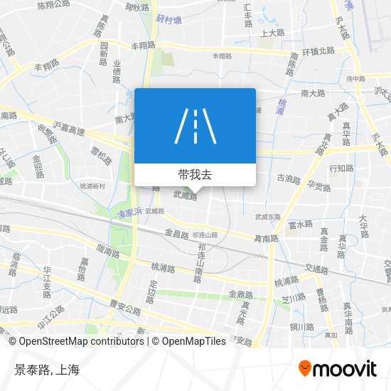 景泰路地图