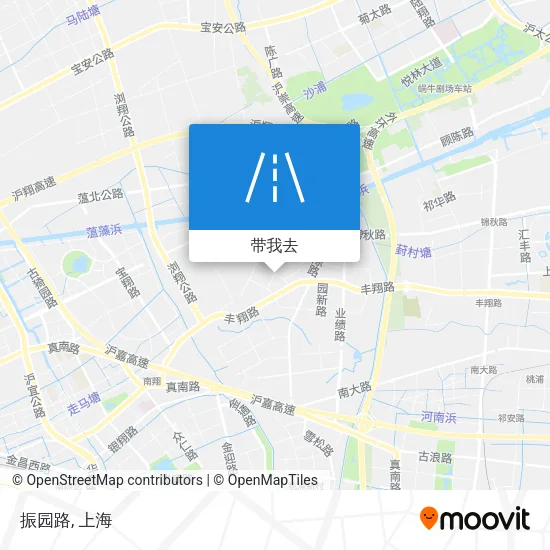 振园路地图