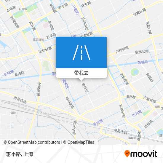 惠平路地图
