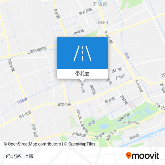 尚北路地图