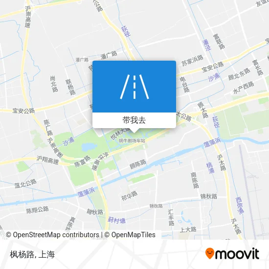 枫杨路地图