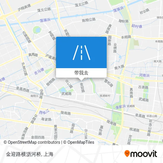 金迎路横沥河桥地图