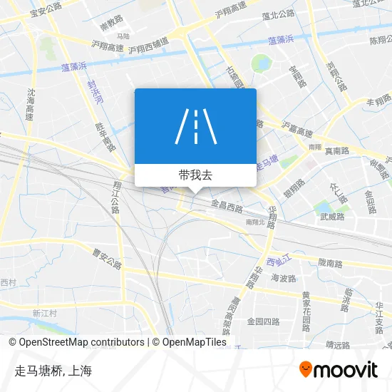 走马塘桥地图
