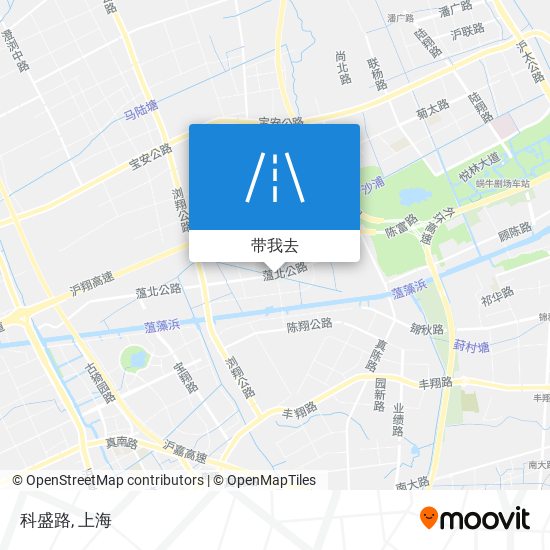 科盛路地图