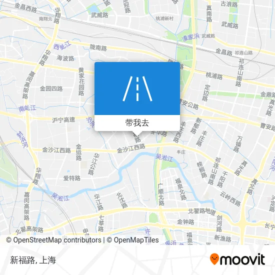 新福路地图
