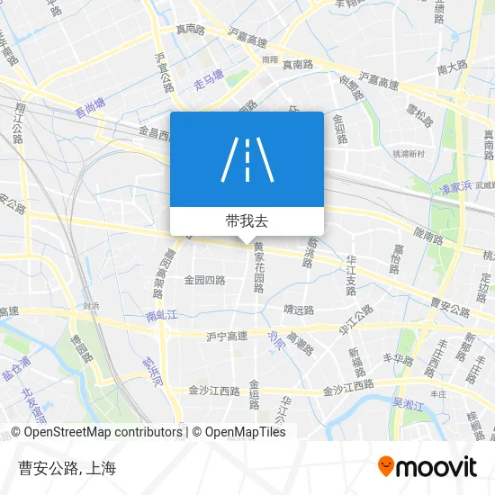 曹安公路地图