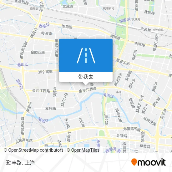 勤丰路地图