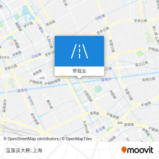 蕰藻浜大桥地图