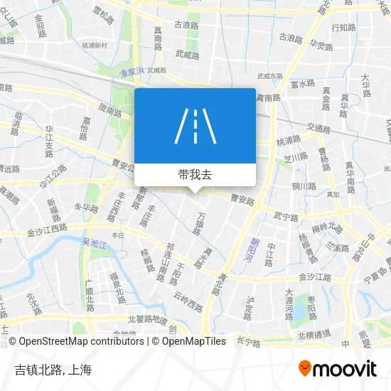 吉镇北路地图