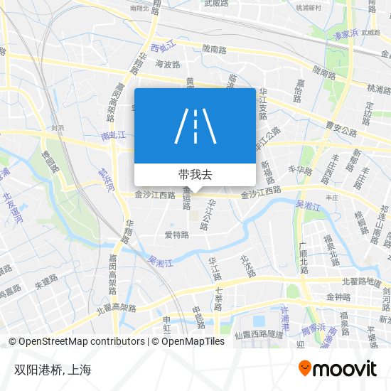 双阳港桥地图