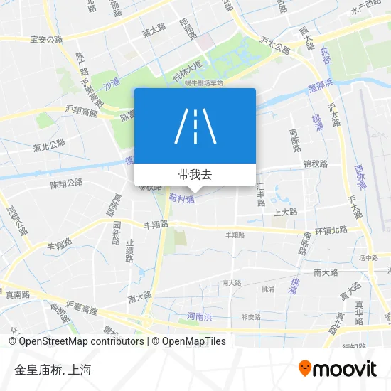 金皇庙桥地图