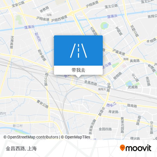 金昌西路地图