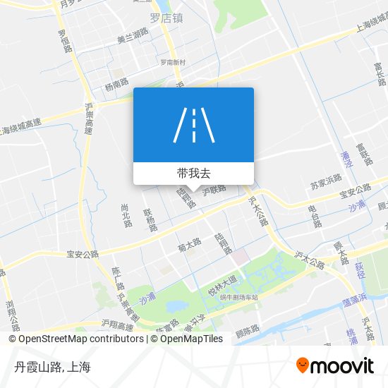丹霞山路地图