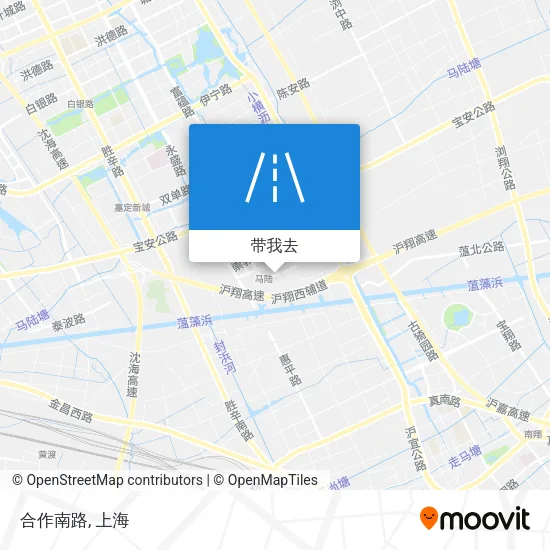 合作南路地图